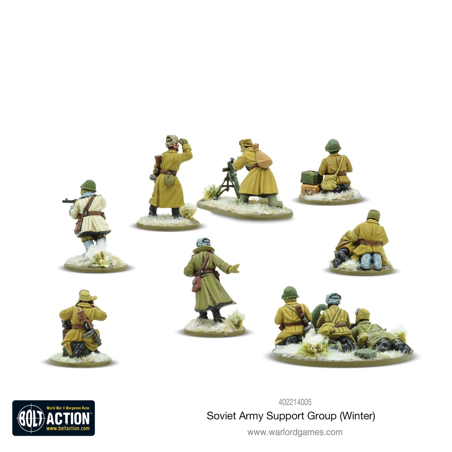 Soviet Army Winter Support Group (HQ, Mortar & MMG)